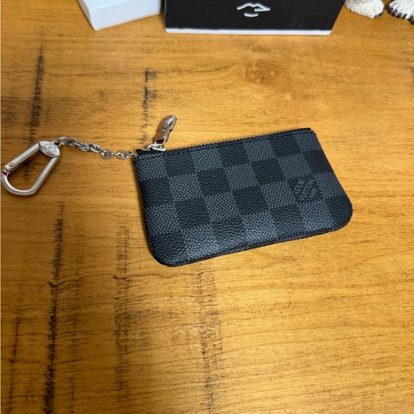 Louis Vuitton Bags Louis Vuitton Key Coin Pouch Black Damier Nwot